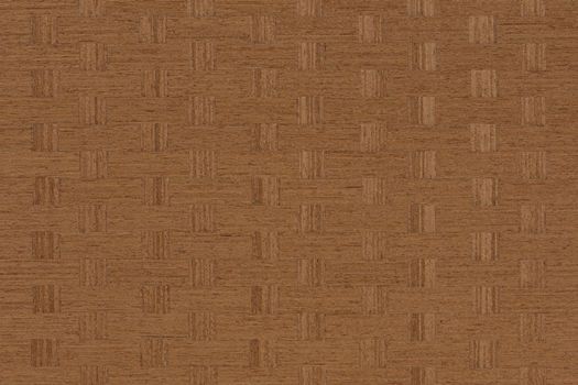 Texture of teak wood. Brown texture of natural teak wood. Teak glued squares for the production of furniture, doors, terraces or floors