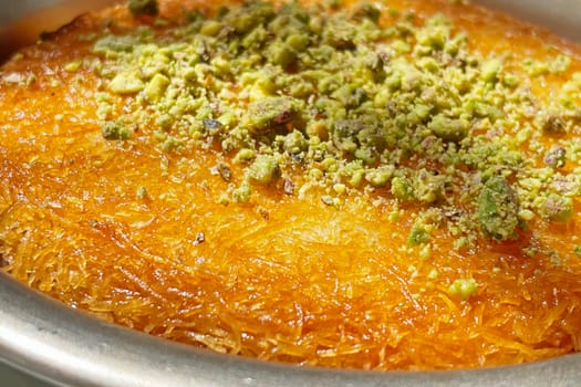 Ready to eat traditional Turkish dessert . Kunefe.