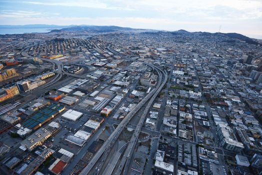  aerial view of san francisco 