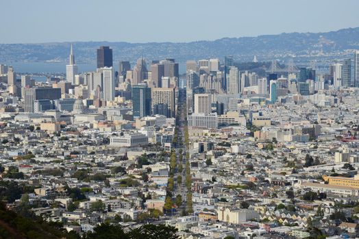 twin peaks overlook at san francisco