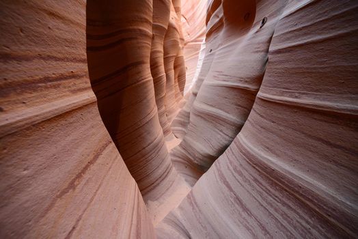 slot canyon in utah