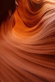 slot canyon wall in arizona