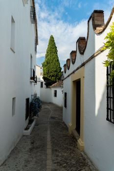 streets of ronda,malaga , white villages of andalucia tourist destination