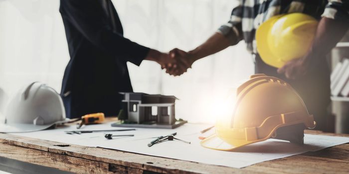 Hand in hand between project contractors and customers due to negotiation of expenses and investments, construction and repair of residential buildings....