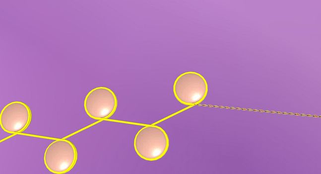 Chromatin is a complex of DNA and protein found in eukaryotic cells