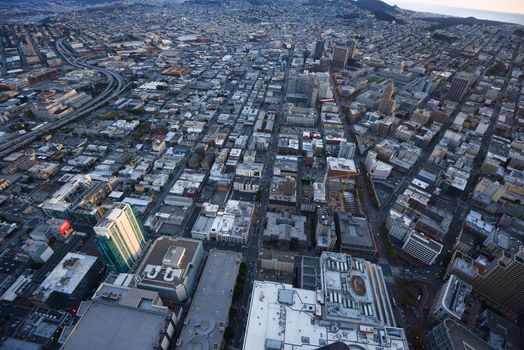  aerial view of san francisco 