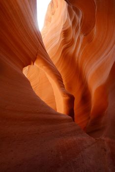 arch in slot canyon