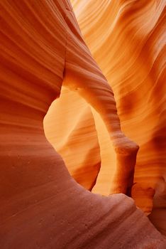 arch in slot canyon