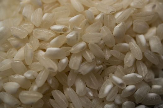 close-up detail of rice grains out of focus macro photography