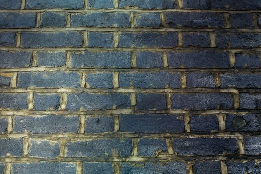 Gray brick wall background. Texture of painted brick. Suitable for making background images