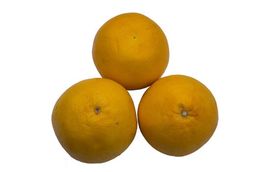 grapefruit isolated on white background, clipping path, full depth of field.