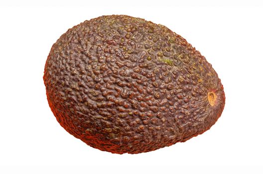 avocado isolated on white background.