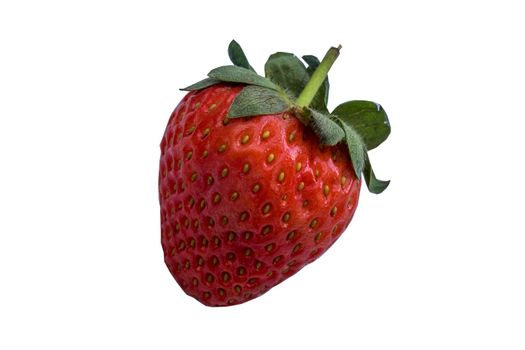 Strawberry isolated on white background. Healthy food