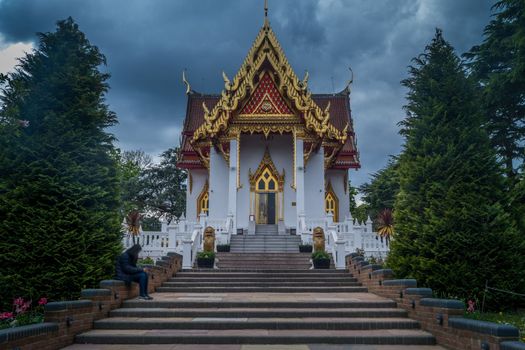 Buddhapadipa Buddhist Temple in Wimbledon, London, England, United Kingdom.