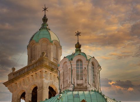 Marian Shrine on the island of Barbana, Grado - Italy