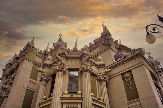 View of Horodetsky House, Kiev