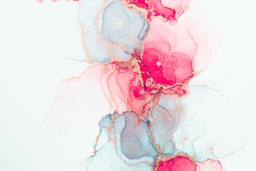 Marble ink abstract art from meticulous original painting abstract background . Painting was painted on high quality paper texture to create smooth marble background pattern of ombre alcohol ink .