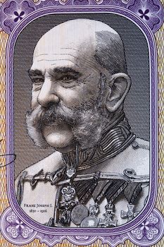 Franz Joseph I of Austria a portrait from money