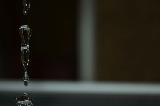 Water drops. Water drops close-up, macro photo.