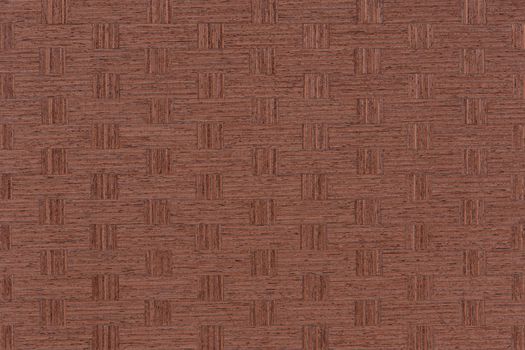 Texture of mahogany. Bright texture of mahogany veneer for furniture production. The veneer is glued with squares according to the pattern.