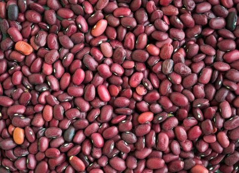 Red dried beans. Red dried beans, texture, background.