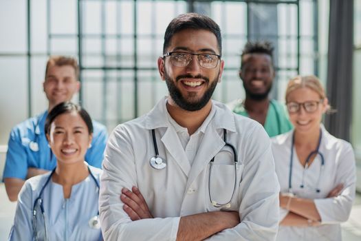 team or group of doctors and nurses