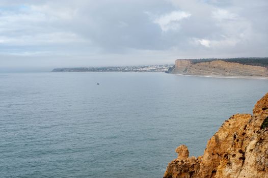 The rock formation of Ponta de Piedade - Lagos - Portugal.