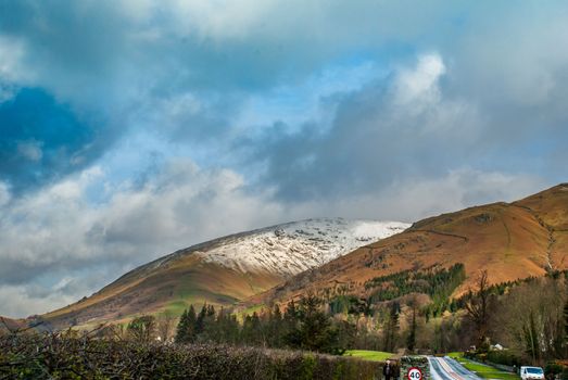 Beautiful mountain driving directions in the Lake District area. UK