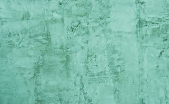 Abstract background for design from old green plaster.