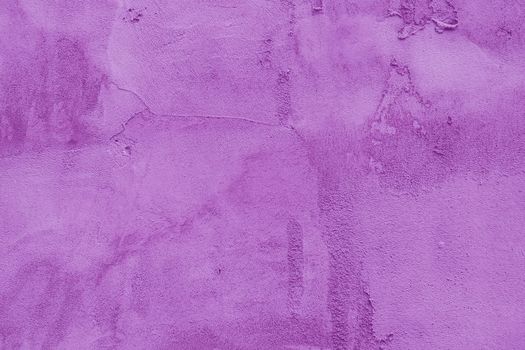 Abstract grungy magenta texture for design. Purple cement wall.