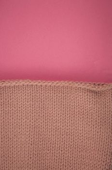 It is knitting wool texture for pattern and background.