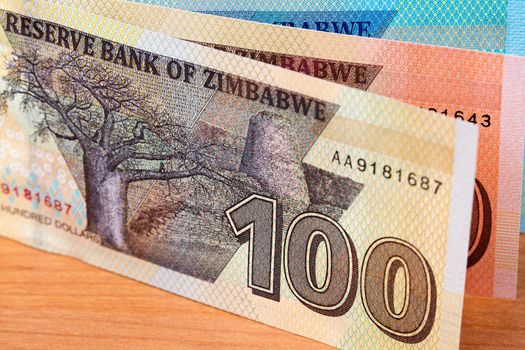 Zimbabwean money new serie of banknotes a business background