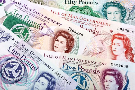 Currency of the Isle of Man - Pounds a business background