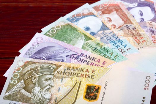 Old Albanian money - Leke a business background