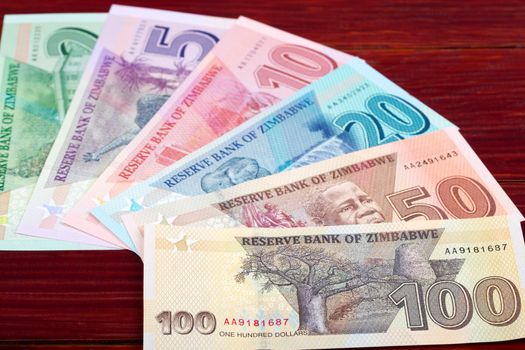 Zimbabwean money - Dollars - new serie of banknotes	