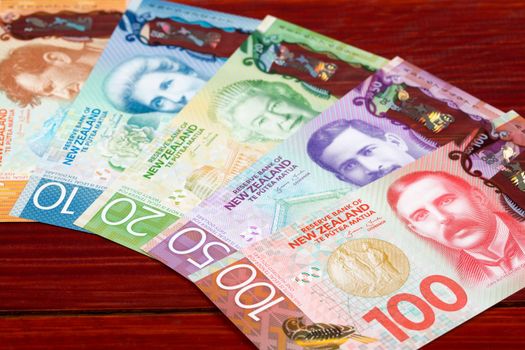 New Zealand money - Dollars a business background