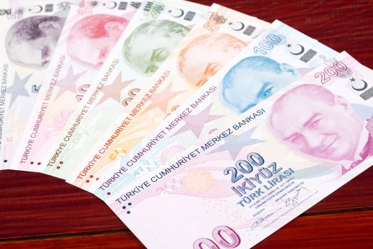 Turkish money - Lira a business background