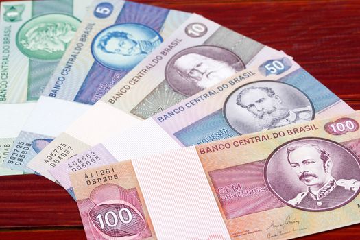 Old Brazilian money - Cruzeiro a business background