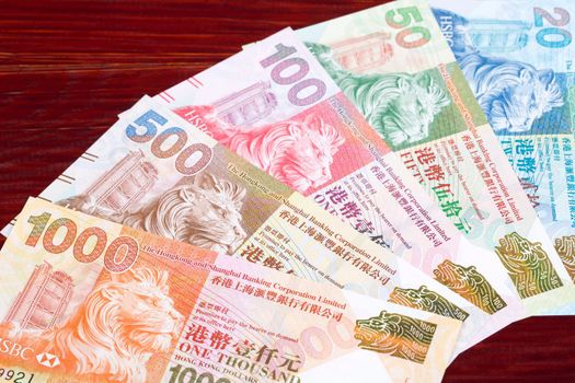 Hong Kong money - dollar a business background