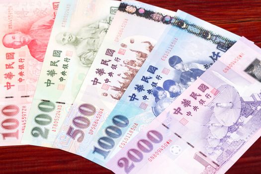 Taiwan money - dollar a business background