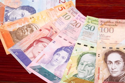 Venezuelan money - bolivar a business background