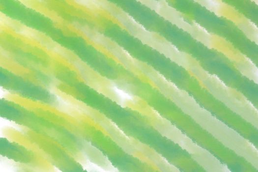 Abstract watercolor background. Contemporary art. Green and yellow spots on textured paper. Overlay with watercolor. Card, template.