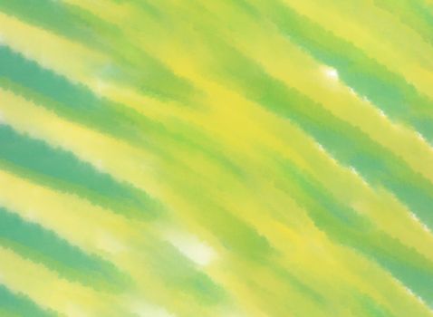 Abstract watercolor background. Contemporary art. Green and yellow spots on textured paper. Overlay with watercolor. Card, template.