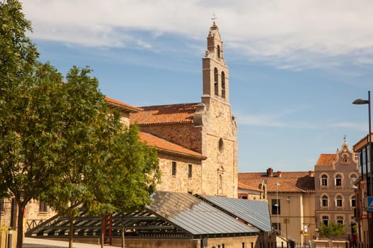 View of the San Francesco Church in Astorga, Spain