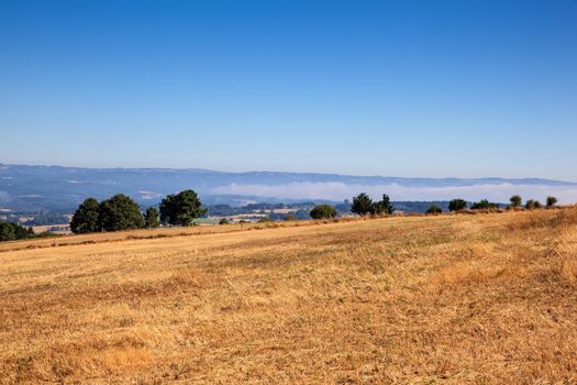 Countryside near the town of Portomarin, Spain