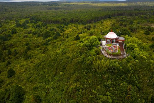 The Ganga Talao Temple in Grand bassin, Savanne, Mauritius