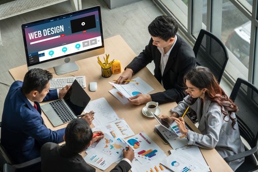 Website design software provide modish template for online retail business and e-commerce