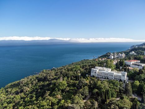 Livadia, Crimea. Livadia Palace - located on the shores of the Black Sea in the village of Livadia in the Yalta region of Crimea,