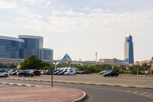 Grand Hyatt Dubai hotel - one of the most modern and luxurious 5 star hotels with 674 rooms located in Bur Dubai district. Beautiful cozy area hotel.