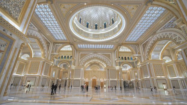Interior of Qasr al-Watan the Palace in Abu Dhabi
